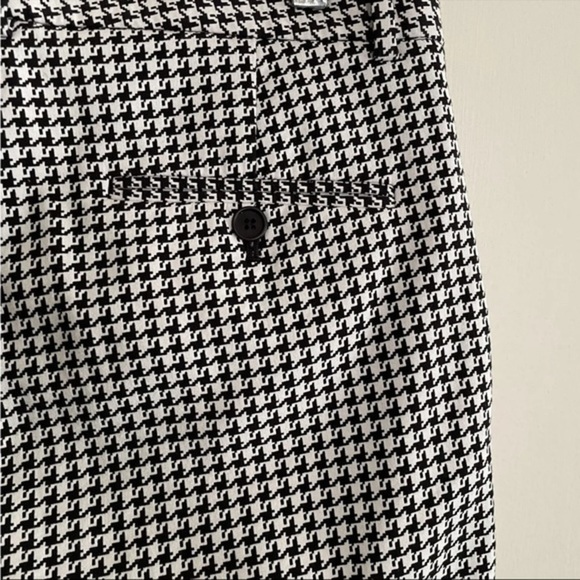 Theory Houndstooth Treeca Cl Winhall Pants 2 XS - Picture 5 of 9